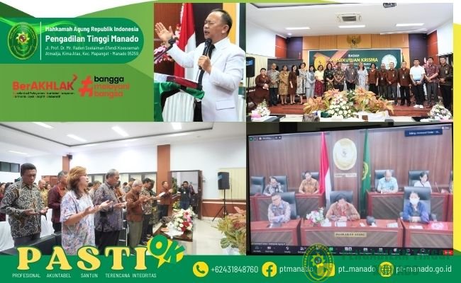 IBADAH PERSEKUTUAN KRISTIANI MAHKAMAH AGUNG 