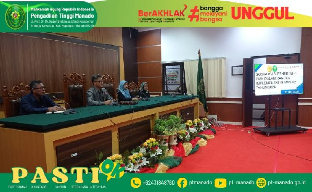 TINDAK LANJUT PENYELESAIAN PENERTIBAN BMN DALAM RANGKA IMPLEMENTASI APLIKASI SIMAN V.2