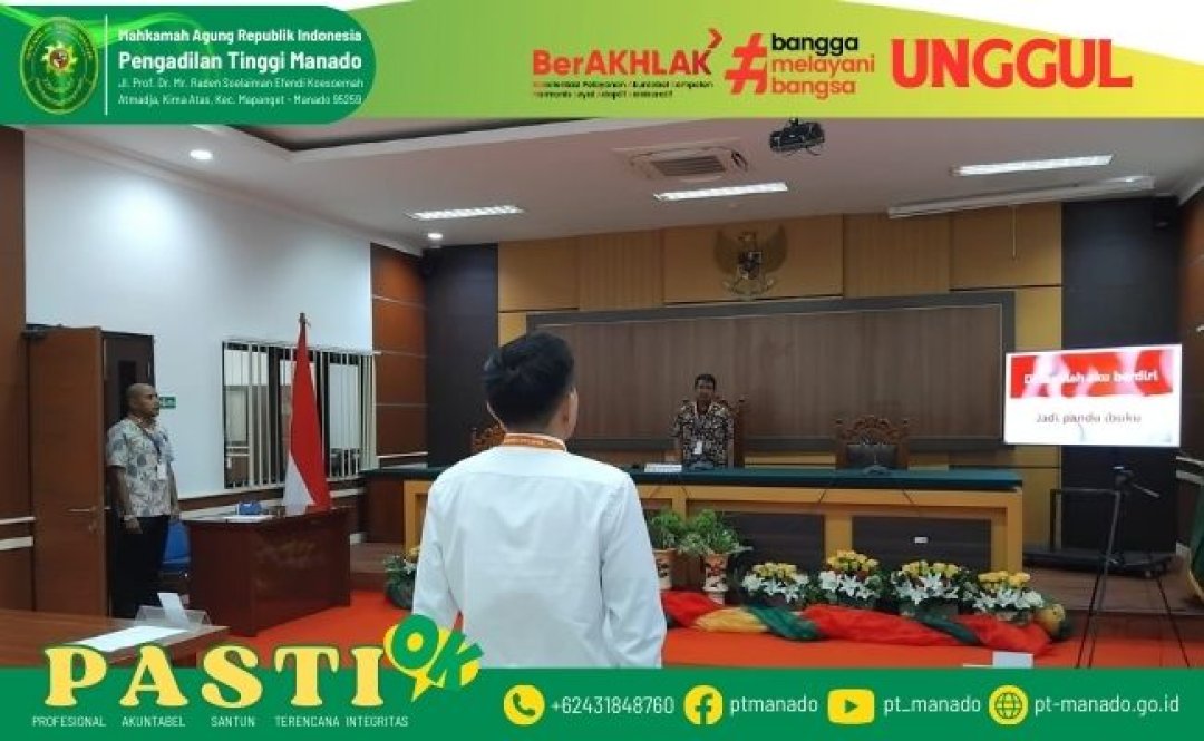 PELAKSANAAN UJIAN TERTULIS SELEKSI CALON HAKIM AD HOC TIPIKOR TAHAP XXI TAHUN 2024