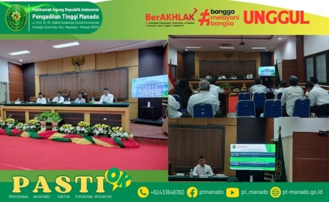 SOSIALISASI SAKIP PADA PENGADILAN TINGGI MANADO